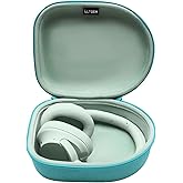 Headphone Headset Case Compatible with JBL, Beats, Sony, Soundcore Anker, Raycon, TOZO, SteelSeries, Logitech, Jabra, Bose, Audio-Technica, Sennheiser Headphones, Teal+Peacock Green