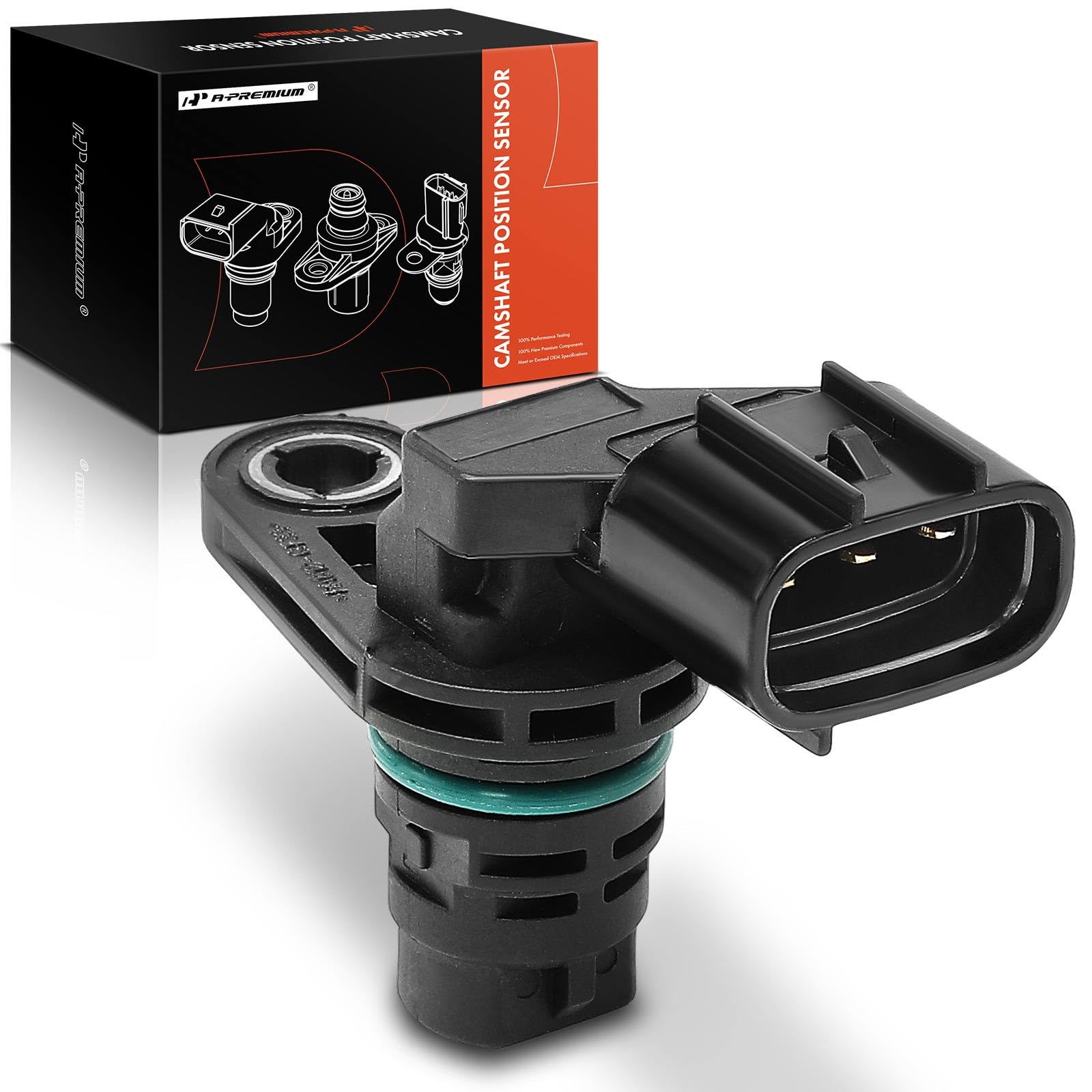 Photo 1 of A-Premium Camshaft Position Sensor Compatible with Hyundai Santa Fe 10-12, Sonata 06-14, Tucson 10-15 & Kia Forte 10-13, Optima 06-16, Rondo 07-10, Sorento 11-15, Sportage 11-16, Replace# 3935025010