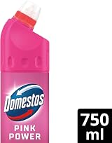 Domestos Pink Power Thick Bleach 750 ml Disinfectant 99.99% Kills Bacteria view 2