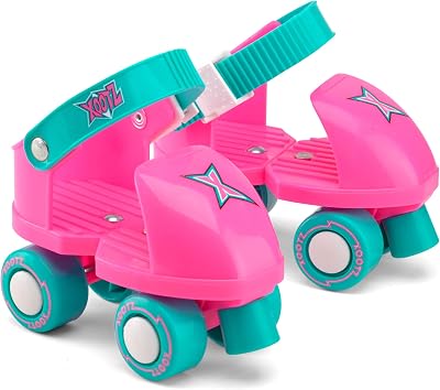 Xootz Kids Adjustable Roller Skates Quad Skates for Ages 5+ Boys Girls
