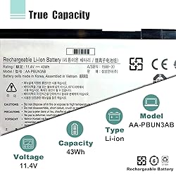 BOWEIRUI AA-PBUN3AB AA-PBUN3QB Compatible Laptop