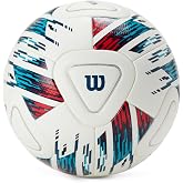 WILSON NCAA Veza Match Soccer Ball - Size 5, White/Blue/Purple