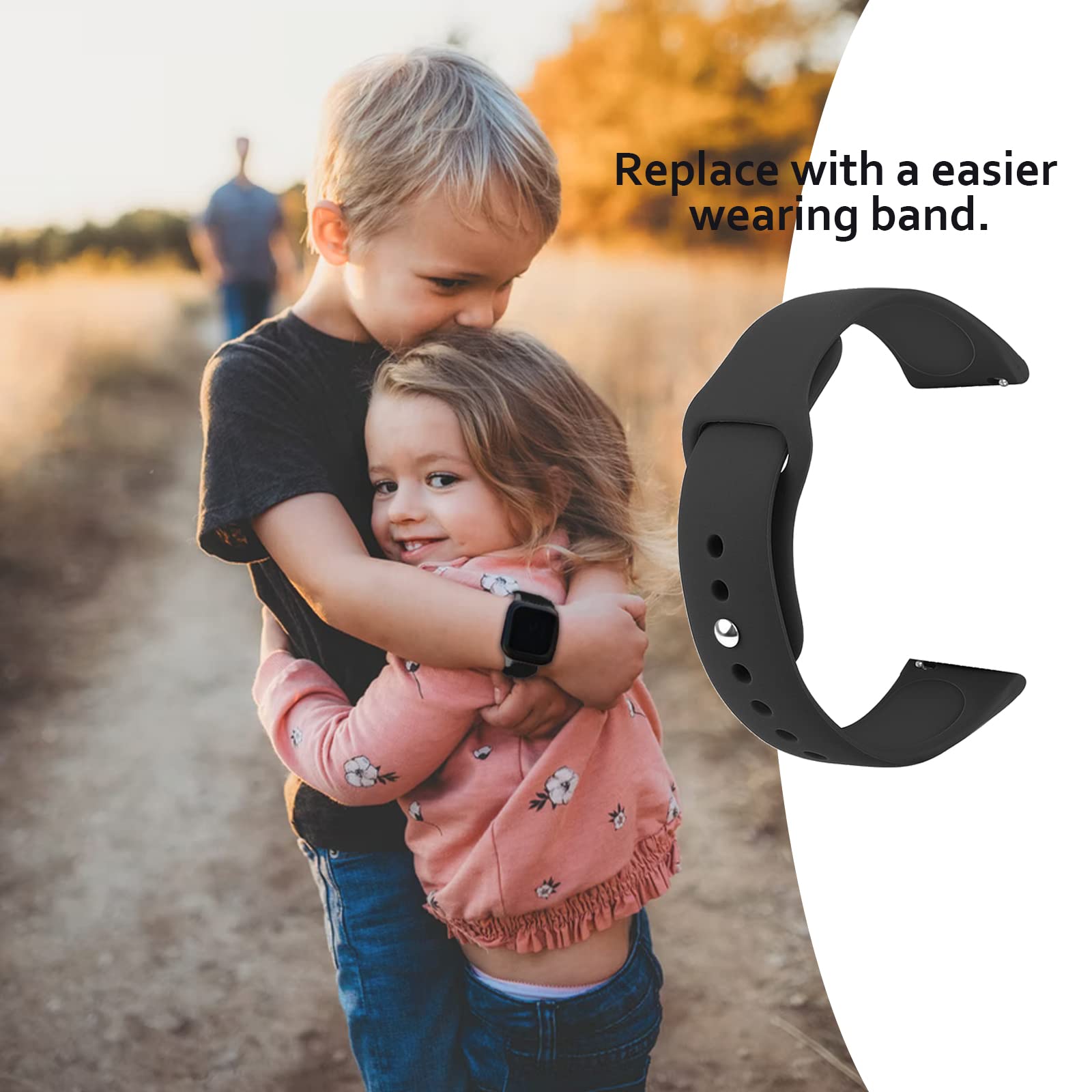 NewJourney Compatible with SyncUP Kids Watch 2/1 Band, Soft Silicone Watch Bands Compatible with T-Mobile Sync UP Kids Watch for Boys Girls