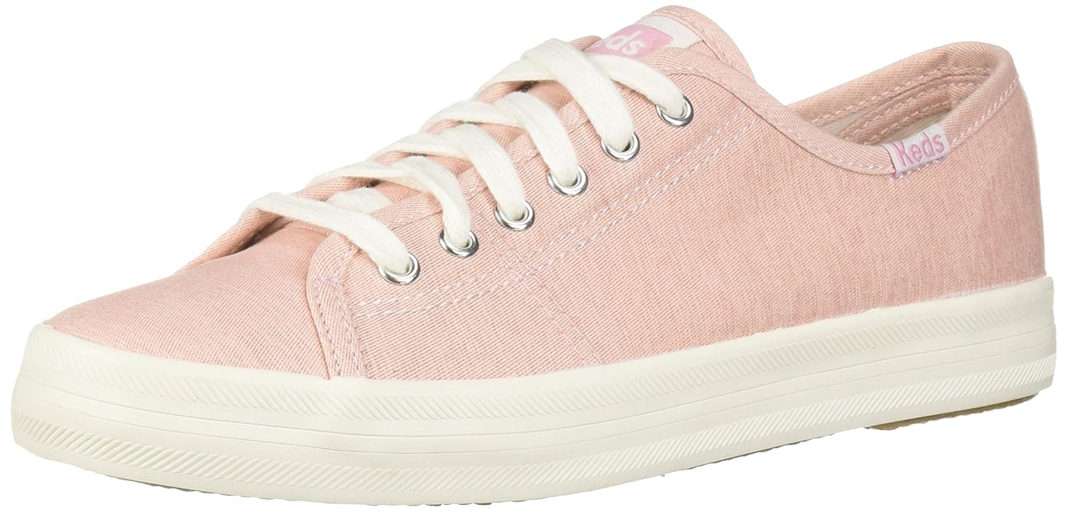 keds kickstart chambray pink