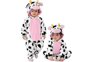 Spooktacular Creations Halloween Baby Animal Costume, Toddler Hooded Jumpsuit for Baby Halloween Dress Up Costume Party