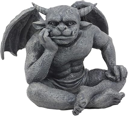 Amazon Co Jp Ebros 角付きガーゴイル ドリーマーフィギュア 座っている像 長さ6 5インチ Le Penseur Thinker Stoic Watchman 保護のタリスマン フェアリーガーデンアクセサリー Diy ルネッサンスまたは中世 コレクティブル Kitchen Housewares Amazon Co Jp Ebros 角付きガーゴイル ドリーマーフィギュア 座っている像 長さ6 5インチ Le Penseur Thinker Stoic Watchman 保護のタリスマン フェアリーガーデンアクセサリー Diy ルネッサンスまたは中世 コレクティブル Kitchen Housewares