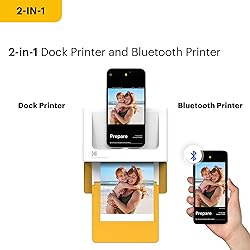 KODAK Dock Plus 4PASS Instant Photo Printer, 4x6