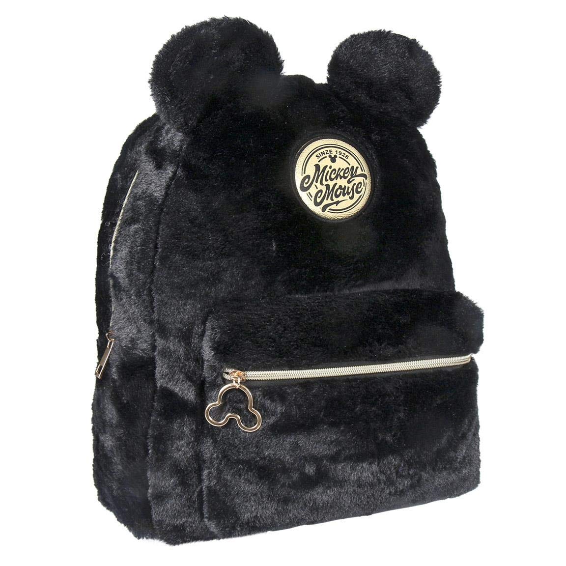 ARTESANIA CERDA Mickey Casual Hair Backpack, 33 cm, Black