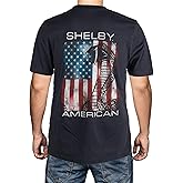 Shelby Patriotic Flag Dark Grey Tee T-Shirt | Officialy Licensed Shelby® Product | 100% Cotton