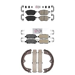 Transit Auto Front Rear Ceramic Disc Brake Pads Kit
