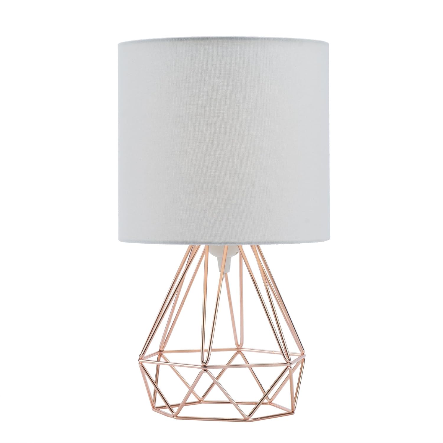 CO-Z Diamant Tischleuchte Tischlampe Leselicht Nachttischlampe Vintage