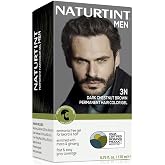 Naturtint Mens Permanent Hair Color for Hair Beard and Mustache (3N Dark Chestnut Brown)