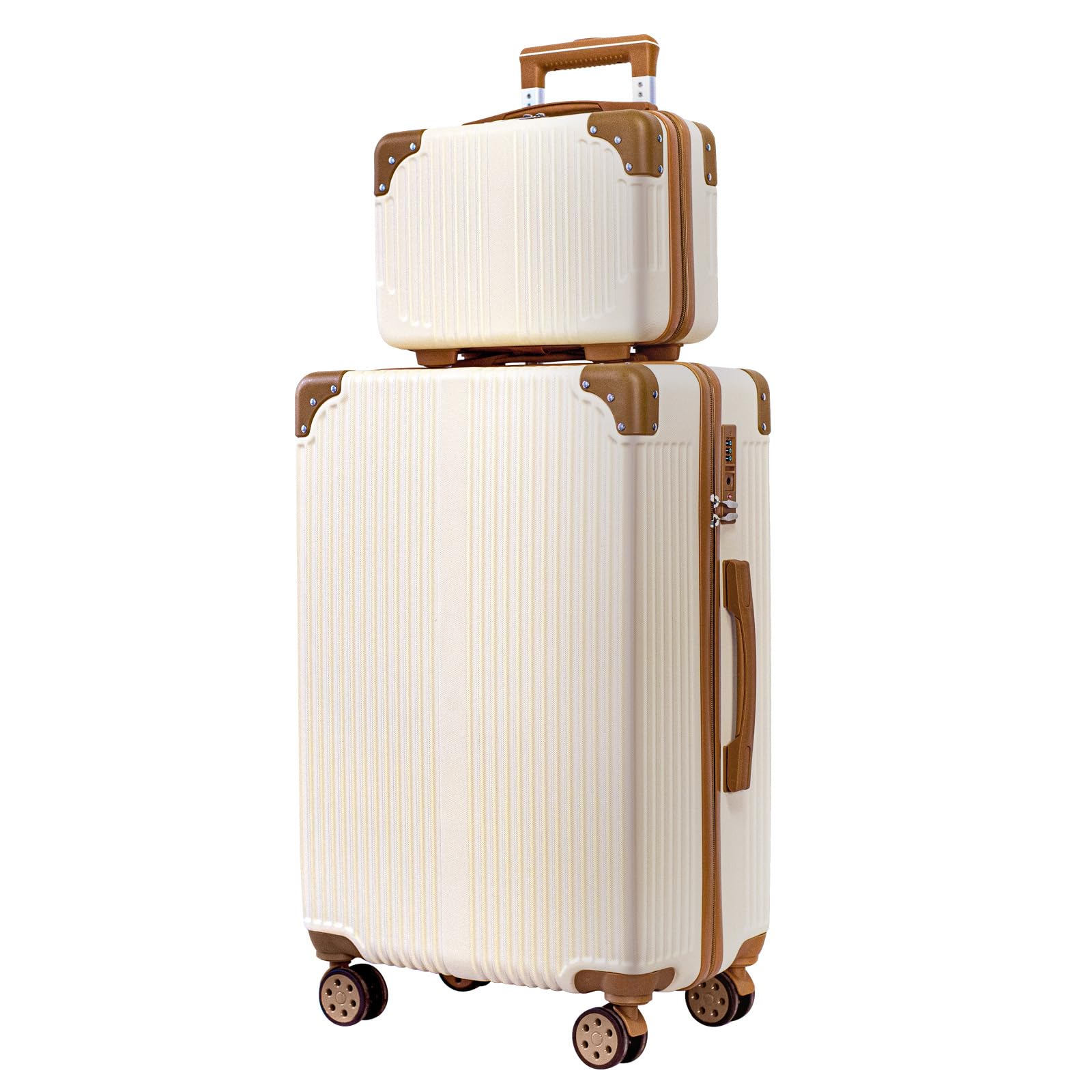 Xindzy スーツケース L ベージュの商品画像