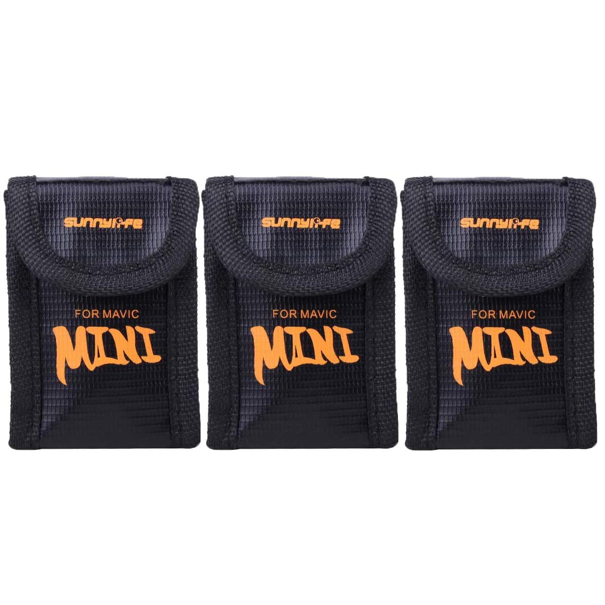 LINGHUANG Fire Proof Explosion Proof Lipo Safe Bag for DJI Mavic Mini/Mini 2 / Mini SE Replacement Parts Lipo Guard Battery Pouch Sack Bag Charge Protection (1 Pcs)