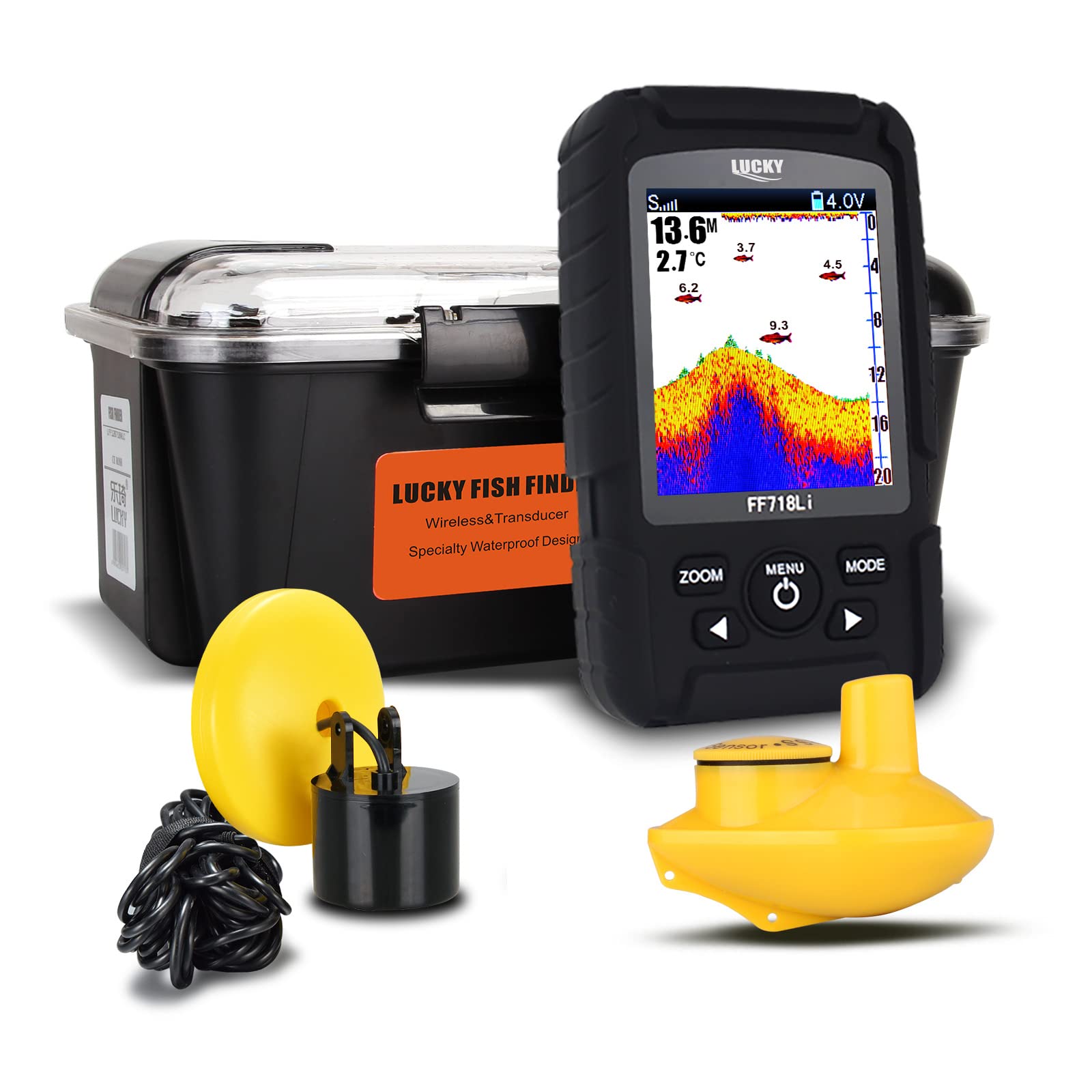 LUCKY Fish Finder Wired & Wireless Portable for all fishing types