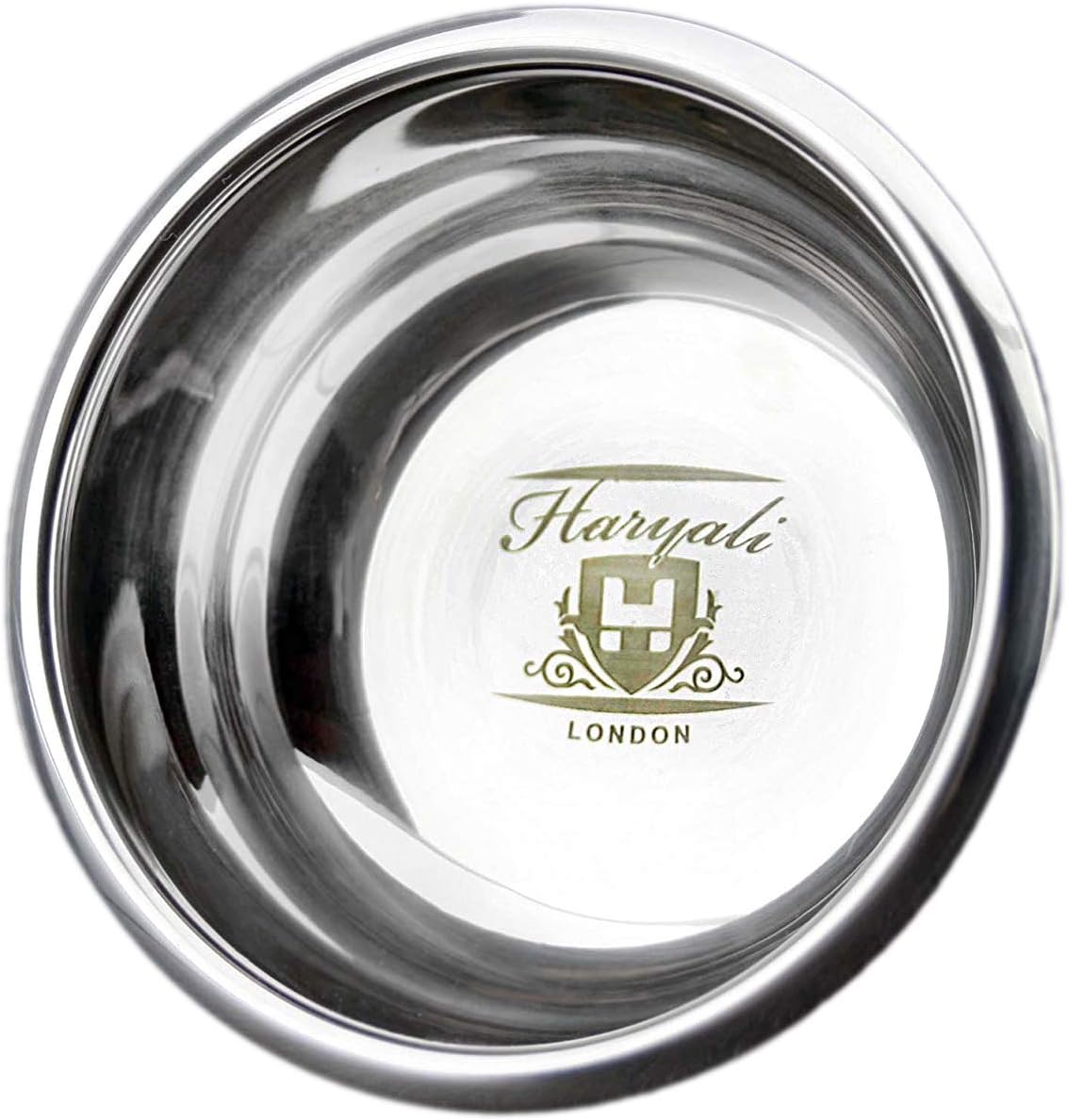 Haryali London, Stainless Steel Shaving Bowl for Men, Shaving Soap Bowl for Wet Shaving