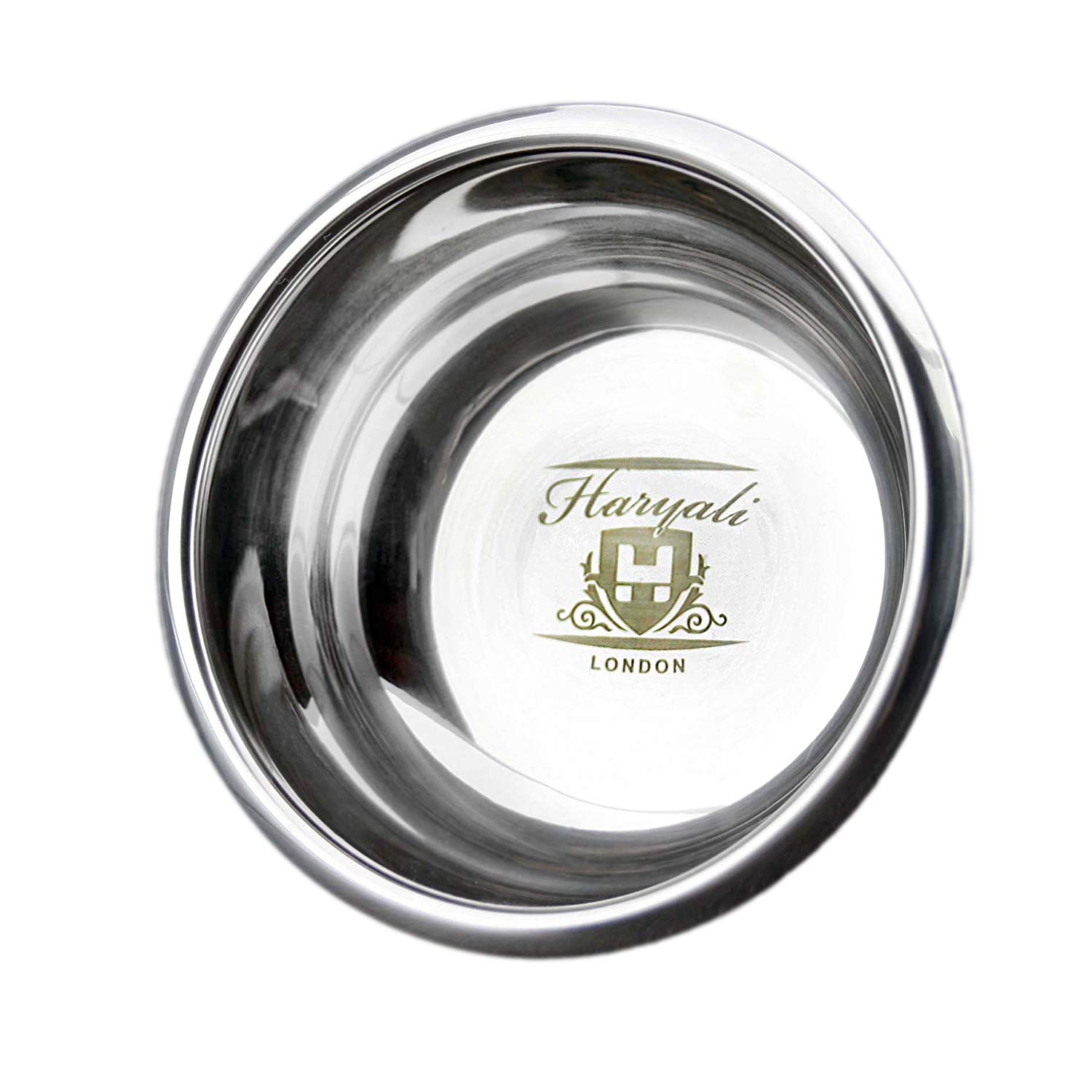 Haryali London, Stainless Steel Shaving Bowl for Men – Shaving Soap Bowl for Wet Shaving – Durable Rust-Proof Shaving Mug for Lathering Shaving Cream – Traditional Wet Shaving Accessory for Men