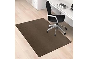 LYEMAT Office Chair Mat for Hardwood Floor, 36 x 48 inches Heavy Duty Rattan-Like Woven Desk Chair Mat, Non-Slip Floors Protector for Computer Chair