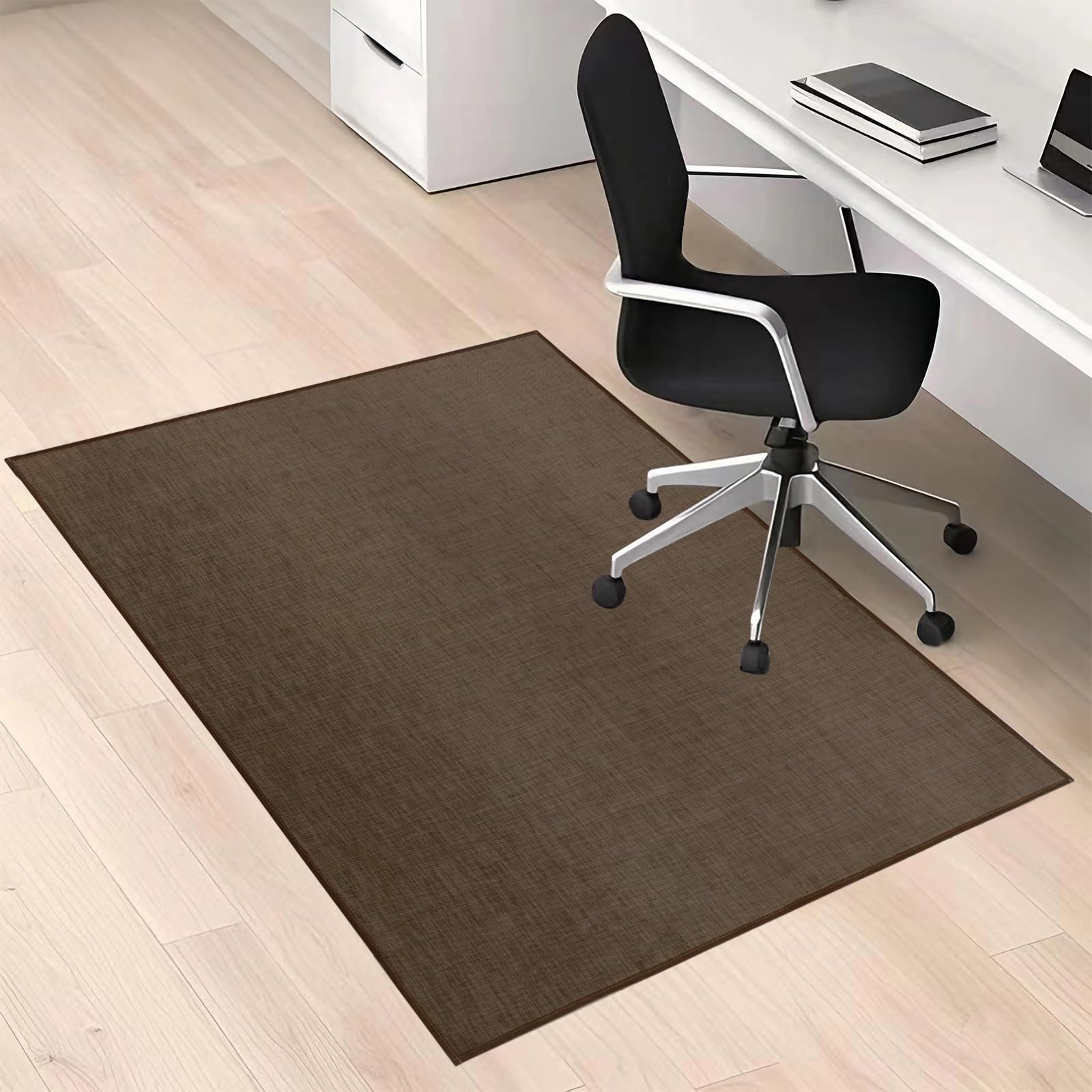 Photo 1 of Chair Mat for Hardwood Floor, 59 x 48 inches Heavy Duty PVC Desk Chair Mat for Office Home, Non-Slip Tile Lamiate Floors Protector for Computer Chair