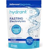 Hydrant - Bulk Fasting Electrolyte Hydration Powder, 50 Servings Sugar-Free Fasting Supplement Powder - Zero Sugar Flavorless Drink Mix for Fasting