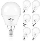 Ceiling Fan Light Bulb E12 LED Bulb 4000K Natural Daylight Candelabra LED bulb 60 Watt Equivalent Hansang Chandelier Light Bu