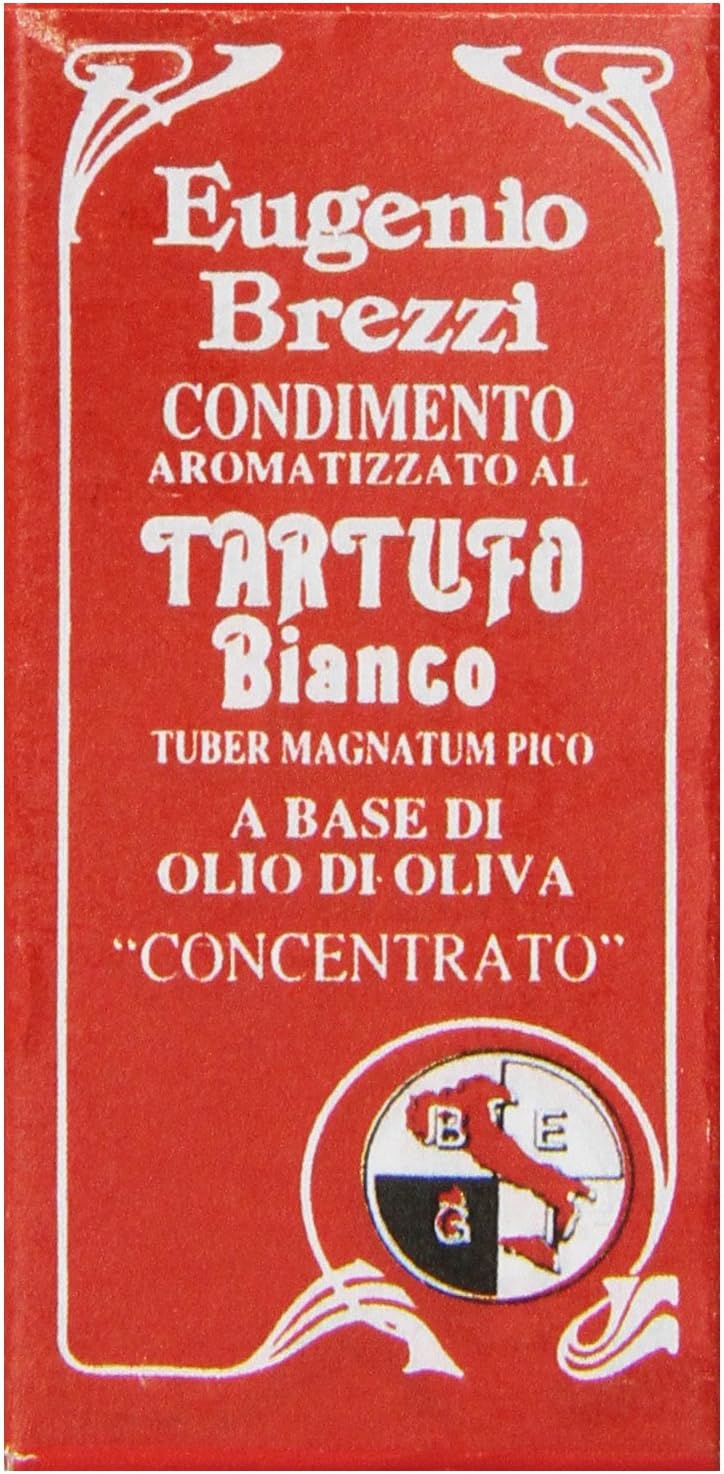 Brezzi Italy (Bottle) Truffle Oil White Concentrated, 0.33-Ounce Cans