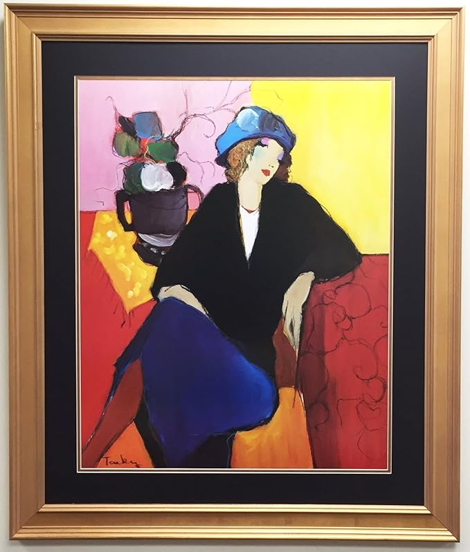 Itzchak Tarkay "Suzanne" Newly CUSTOM FRAMED Art Print Amazon.ca Home