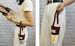 Portable Beverage Cup Foldable Holder Carrier
