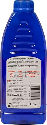 CarPlan All Seasons Screenwash 1l SWA001 Concentrated Winter Ready view 2