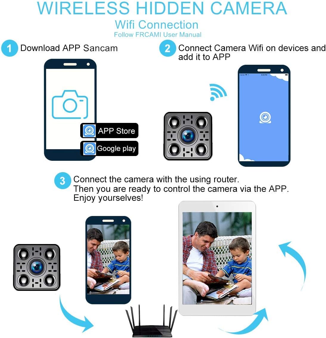4k Spy Camera Wifi Mini Hidden Camera Wireless Video Recorder With Night Vision Motion Detection Remote Viewing Phone App Small Surveillance Nanny Cam For Home Indoor Security Surveillance Cameras Electronics Urbytus Com 4k Spy Camera Wifi Mini Hidden Camera Wireless Video Recorder With Night Vision Motion Detection Remote Viewing Phone App Small Surveillance Nanny Cam For Home Indoor Security Surveillance Cameras Electronics Urbytus Com