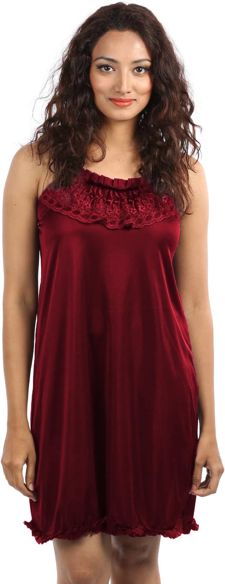 Klamotten Womens Satin Nightwear