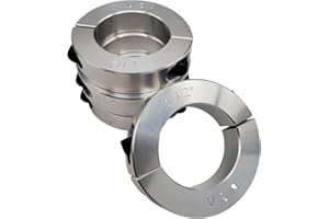 Coastal Shaft Collars - 1.50" Bore Diameter - Clamping Two Piece Shaft Collar - 2024 Aluminum (4 Pack)