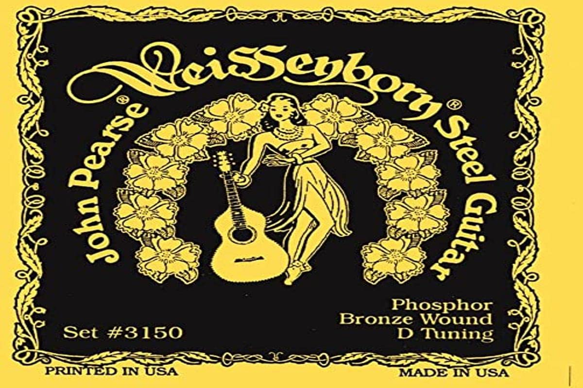John Pearse Strings® 3150H For Weissenborn® Steel Guitar - Phosphor Bronze - D-Tuning