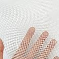 Krzaw 10 Mesh 304 Stainless Steel Woven Wire- 12" X 36" (30cmX90cm) for BBQ Wire Mesh, Cabinets Mesh,Garden Fence Mesh,Window Screens Net, Replacement
