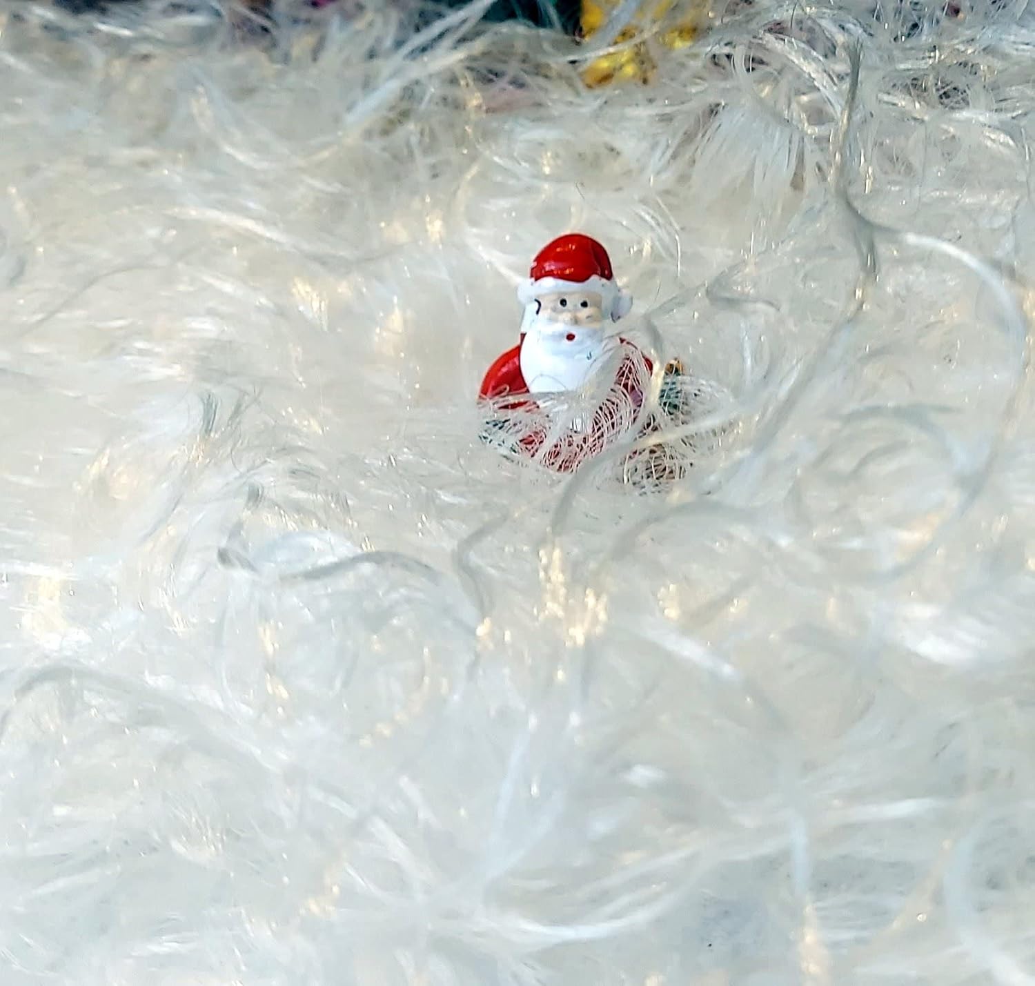 Artificial Snow - Angel Hair - White Spun Glass German - Christmas Decorations - Fluffy Artificial Snow - 216-9009