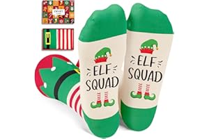 Zmart Christmas Socks for Kids - Snowman Elf Deer Gifts, Merry Xmas Stocking Stuffers