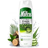 Milcu Gugo Herbal Shampoo with Aloe Vera, 6.76 fl oz (200 ml) | Volumizing Shampoo for Fine &amp; Thinning Hair &ndash; Daily Scalp Cleansing, Fuller-Looking Hair, Mountain Breeze Scent