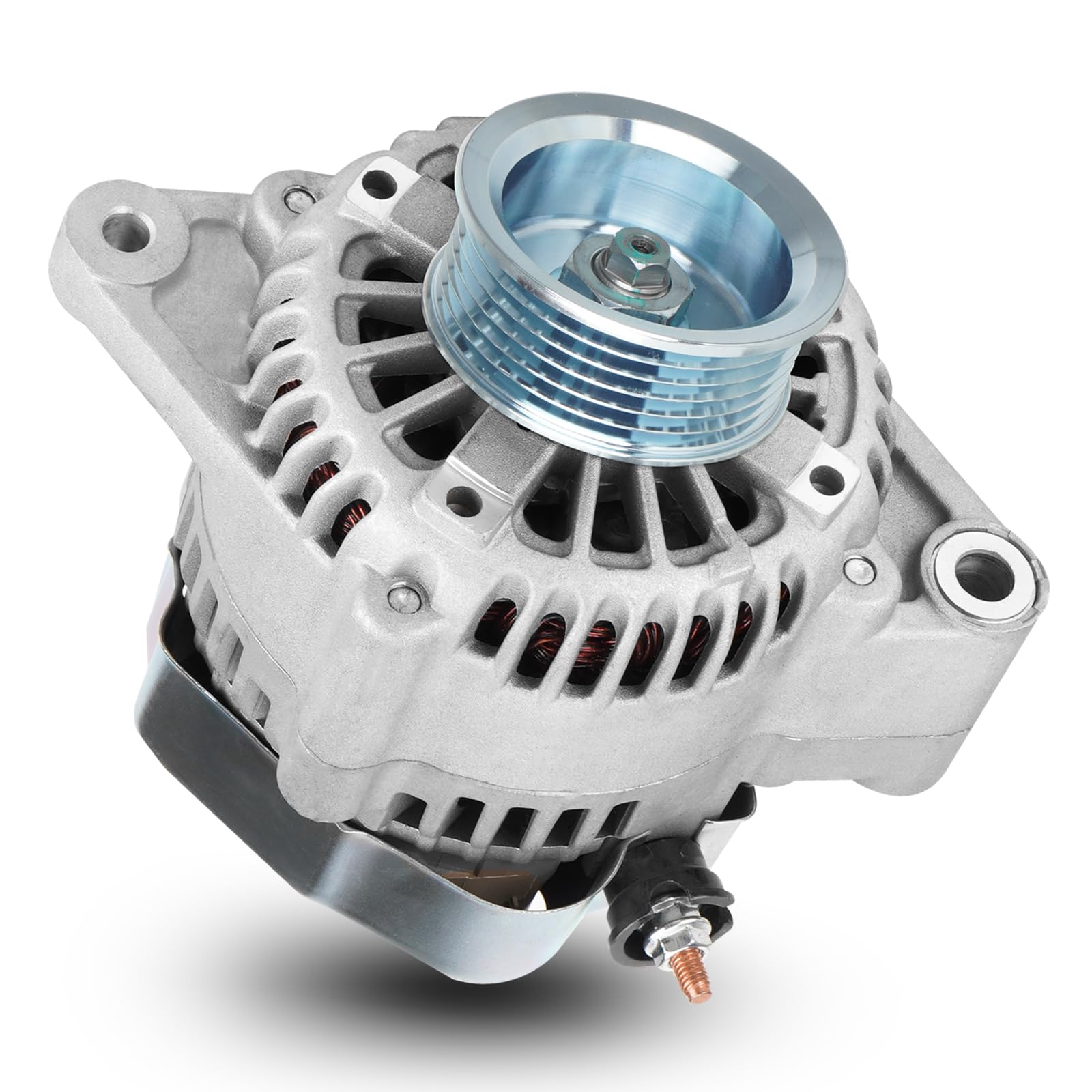 Photo 1 of New Alternator 3.4 3.4L Fit for 1999-2002 Toyota 4Runner, for 2000-2004 Toyota Tacoma 3.4L, for 2000-2002 Toyota Tundra 3.4L, V6 12V CW, Replace# 400-52073 13794N AND0180