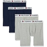 Tommy Hilfiger Men's Underwear Cotton Classics 4-pack Boxer Brief - Amazon Exclusive