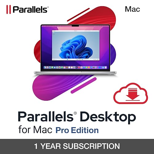 Parallels Desktop 26 for Mac Pro Edition | Run Windows on Mac Virtual Machine Software| Authorized by Microsoft | 1 Year Subscription [Mac Download]