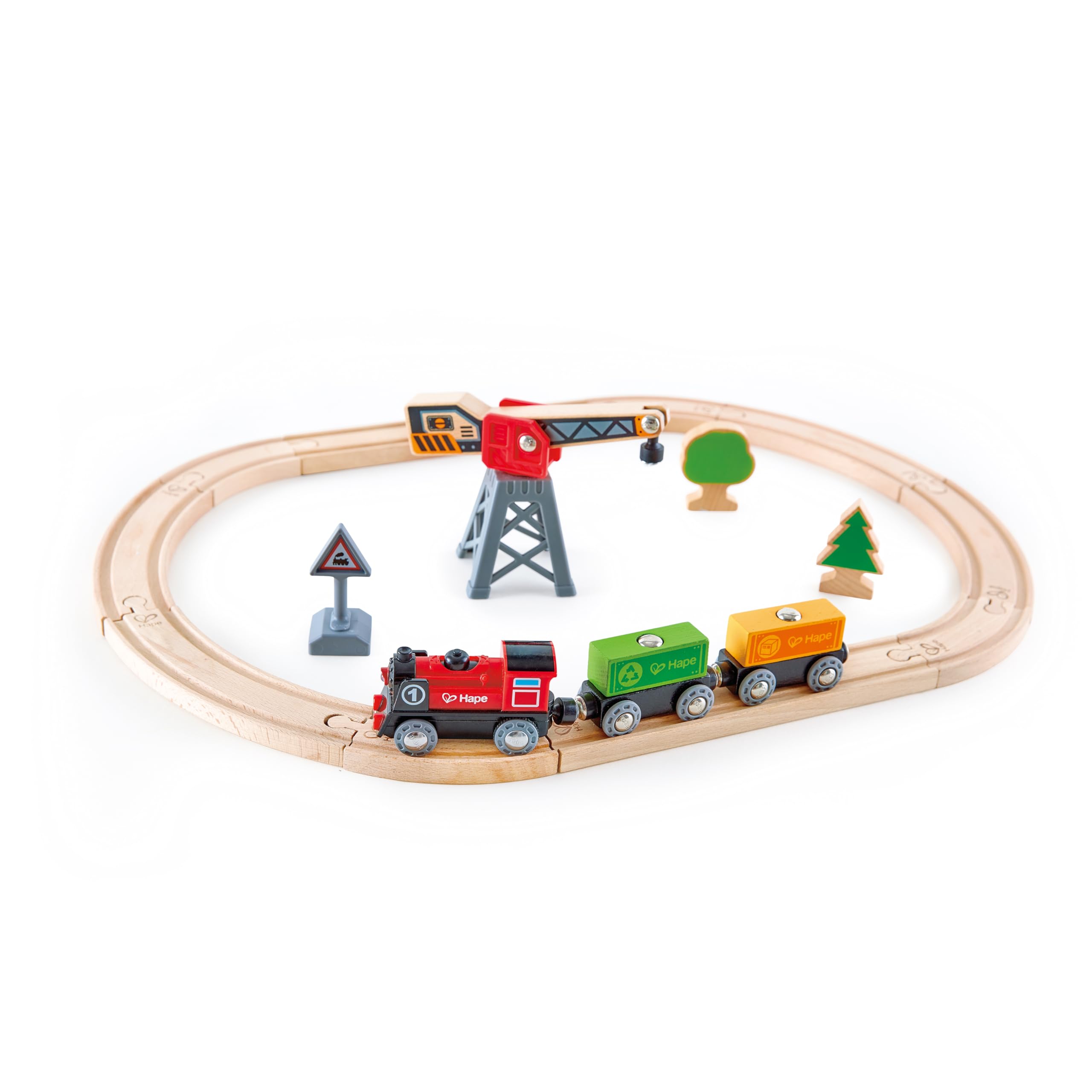 Hape - Frachtlieferung-Eisenbahn, Kreis商品画像