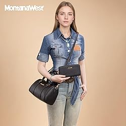 Montana West Purses for Women Barrel Tote Bag