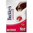 Buckley's Lozenges for Cough and Congestion Relief, 18 Count, Cherry Flavour Cough Drops (Packaging May Vary)
