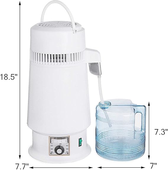 Moracle Destilador de Agua 4L Purificador de Agua 750 W: Amazon.es: Hogar