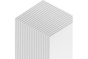 Tenceur 20 Pcs Large Foam Boards Bulk Foam Core Backing Board 3/16 Inch Thickness Foam Core Board Foam Poster Boards for Presentations, School, Office, Art Projects(White,22 x 28 x 3/16 Inches)