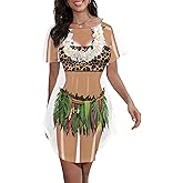 Women's Bikini Body Printed T Shirt Short Sleeve Beach Cover Up Luau Party Hawaiian Shirt