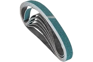 Kozelo 8 Pack Sanding Belts 1 x 30 Inch 36 Grit Zirconia Abrasive Belt Sander Paper for Belt Sander Metal Grinding Wood Worki
