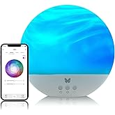 BlissLights H2Orb 7.5-inch, Waterproof (IP67), Rechargeable, Color Changing Floating LED Orb, Glowing Ball Light for Outdoor/