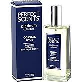 Perfect Scents Fragrances | Inspired by Jo Malone’s Wood Sage & Sea Salt | Platinum Collection | Coastal Sage | Unisex Eau de Parfum | Paraben & Phthalate Free | Never Tested on Animals | 3.4 Fl Oz