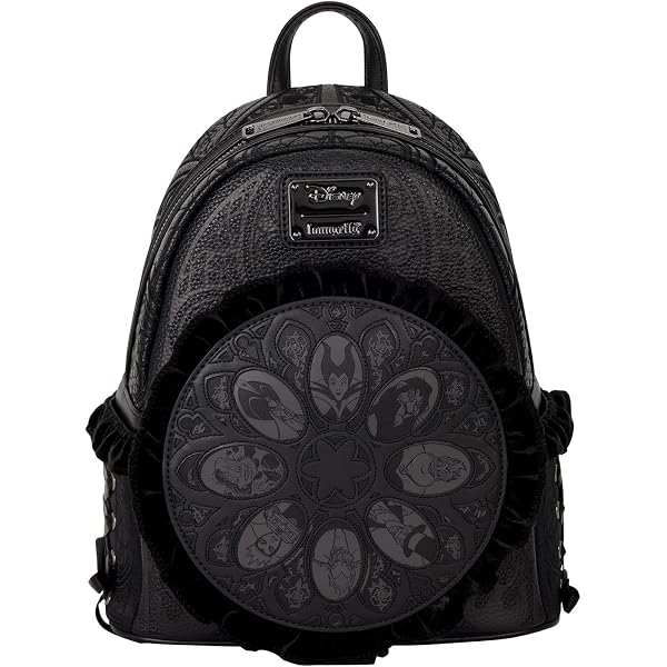 Loungefly Disney Princess Silhouette Mini Backpack Exclusive Loungefly Disney Princess Silhouettes Floral Lace Mini  main image 4